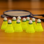 Konex Premium Plastic Badminton Shuttlecock Set (10 Pcs) - Front View by Nari Haat, Indian ethnic wear, women clothin...