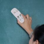 Magnetic Duster With Marker Holder (1 Pc) - Back View by Nari Haat, Indian ethnic wear, women clothing, designer suit