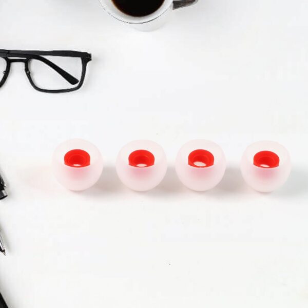 Premium Silicone Earbud Tips - (4 Pc / Set) - Front View by Nari Haat, Indian ethnic wear, women clothing, designer suit