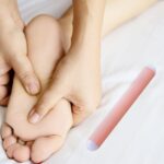 Acupressure Foot Roller Plastic With Massager Multicolor Plain Relief And Body Care - Closeup Embroidery by Nari Haat...