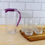 Supermom ROMA Plastic Jug with Glasses Combo Set (5 Pc) - Back View by Nari Haat, Indian ethnic wear, women clothing,...