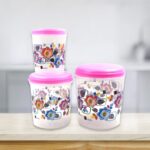 3 Piece Household Storage Containers