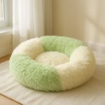 Ultra Soft Fluffy Pet Bed for Cats & Small Dogs – 1 Pc - Back View by Nari Haat, Indian ethnic wear, women clothing...