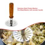 Pavbhaji Masher – Strong Kitchen Tool for Mashing Pavbhaji & Vegetables - Sleeve Design by Nari Haat, Indian ethnic...