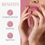 OG Beauty Lilac Love Gel Intense Nail Polish (1 Pc / 10 ML) - Neckline Detail by Nari Haat, Indian ethnic wear, women...