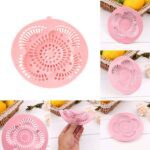 Multipurpose Silicone Sink Drain Hair Catcher and Filter Cover (1 Pc) - Neckline Detail by Nari Haat, Indian ethnic w...