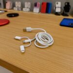 3-in-1 Multi Charging Cable - Front View by Nari Haat, Indian ethnic wear, women clothing, designer suit