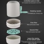 Manual Hand-Crank Peanut Sheller Machine - Neckline Detail by Nari Haat, Indian ethnic wear, women clothing, designer...