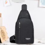 Crossbody Sling Bag with Adjustable Strap (1 Pc) - Front View by Nari Haat, Indian ethnic wear, women clothing, desig...