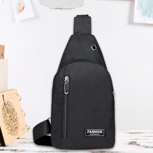 Crossbody Sling Bag with Adjustable Strap (1 Pc) - Front View by Nari Haat, Indian ethnic wear, women clothing, desig...