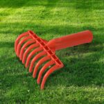 Heavy Duty Plastic Garden Hand Rake – 9-Tooth Cultivator Tool (1 Pc) - Neckline Detail by Nari Haat, Indian ethnic ...