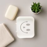 Self Adhesive Wall Mounted Soap Dish Holder (1 Pc) - Full Detail by Nari Haat, Indian ethnic wear, women clothing, de...