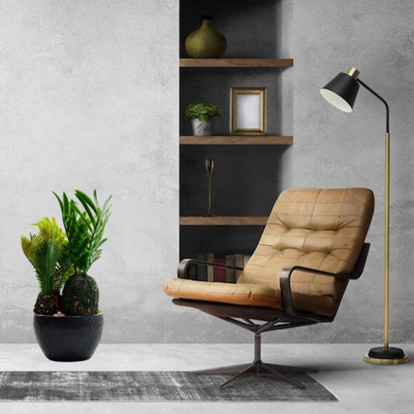 Artificial Potted Plant with Pot - Front View by Nari Haat, Indian ethnic wear, women clothing, designer suit