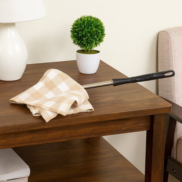 Non-Extendable Dusting Cloth with Handle (1 Pc) - Front View by Nari Haat, Indian ethnic wear, women clothing, design...