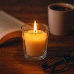 In'lief Scented Votive Jar Candle in Glass / Sweet Dreams Soy Blend Candle (50 Gm) - Neckline Detail by Nari Haat, In...