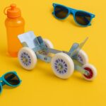 5-Wheel Emergency Bike Wheel Puller Trolley (1 Pc) - Closeup Embroidery by Nari Haat, Indian ethnic wear, women cloth...