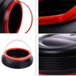 Foldable Storage Bucket – Water Container & Dustbin for Home, Car, Kitchen - Neckline Detail by Nari Haat, Indian e...