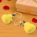 2-in-1 Cute Cartoon Couple Keychain - Full Detail by Nari Haat, Indian ethnic wear, women clothing, designer suit