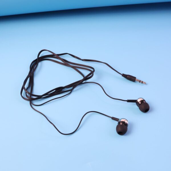 Wired Stereo Earphones with 3.5mm Jack (1 Pc / 1.2m Cable) - Front View by Nari Haat, Indian ethnic wear, women cloth...