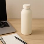 Stainless Steel Double Wall Vacuum-Insulated Drink Water (Mix Color / 500 ML Approx) - Fabric Detail by Nari Haat, In...