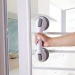 Suction Grab Bar Handle for Bathroom Safety (1 Pc) - Front View by Nari Haat, Indian ethnic wear, women clothing, des...