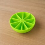 Lemon Shape Flexible Silicone Ice Cube Tray – 8-Slot Round Ice Mold (1 Pc) - Neckline Detail by Nari Haat, Indian e...