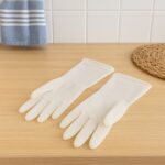 Medium Reusable Household Cleaning Gloves - (2 Pc / Set) - Front View by Nari Haat, Indian ethnic wear, women clothin...