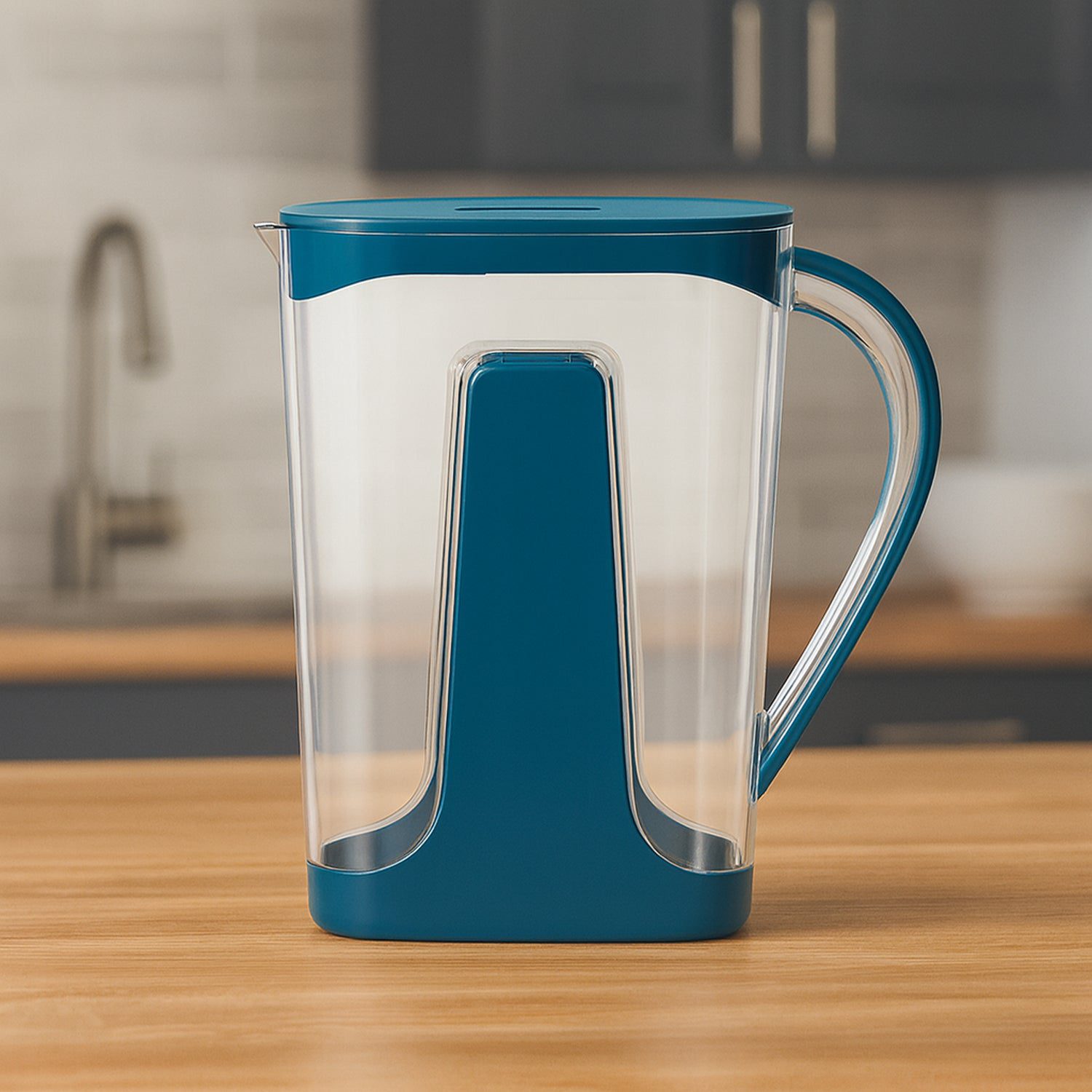 02_jug.jpg Supermom Plastic Pure Water Jug (2000ML) - Front View by Nari Haat, Indian ethnic wear, women clothing, designer suit