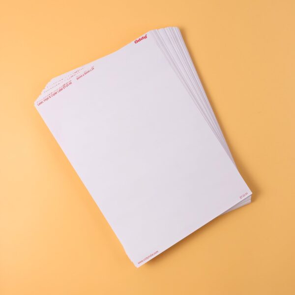 Oddy Self-Adhesive Labels – A4 Sheets, 24-Up per Sheet (100 Sheets, 2400 Labels) - Front View by Nari Haat, Indian ...