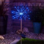 Solar Firework LED Garden Stake Light - (1 Pc) - Front View by Nari Haat, Indian ethnic wear, women clothing, designe...
