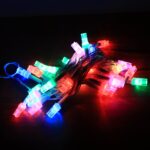 Multi-Color LED Decorative String Fairy Lights (8 Meter) - Back View by Nari Haat, Indian ethnic wear, women clothing...