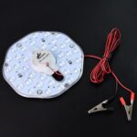 High Brightness 12V 18W Round LED Light Module with Clip Wires - Front View by Nari Haat, Indian ethnic wear, women c...