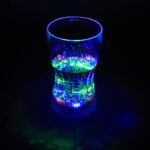 Plastic Fancy LED Light Glass 200 ML (1 Pc) - Front View by Nari Haat, Indian ethnic wear, women clothing, designer suit