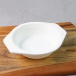 Premium Plastic Serving & Mixing Bowl with Easy-Grip Side Tabs (1 Pc) - Front View by Nari Haat, Indian ethnic wear, ...