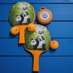 Hanging Table Tennis Trainer Set for Kids (1 Set) - Front View by Nari Haat, Indian ethnic wear, women clothing, desi...