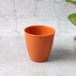 Durable Plastic Small Drinking Glass (1 Pc) - Front View by Nari Haat, Indian ethnic wear, women clothing, designer suit