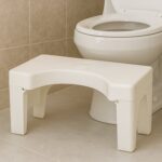 Plastic Non-Slip Folding Toilet Squat Stool - Front View by Nari Haat, Indian ethnic wear, women clothing, designer suit