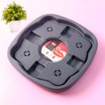 Supermom Plastic Multi Purpose Heavy Duty Gas Cylinder Trolley - Front View by Nari Haat, Indian ethnic wear, women c...