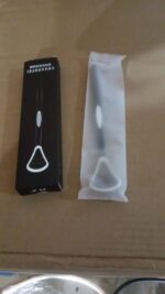 Plastic Dental Tongue Scraper Cleaner Brush (1 Pc) - Fabric Detail by Nari Haat, Indian ethnic wear, women clothing, ...