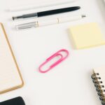 Vinyl-Coated Paper Clips - (10 Pc / Set) - Closeup Embroidery by Nari Haat, Indian ethnic wear, women clothing, desig...