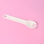 2-Piece Salad Cup Lunch Container with Dressing Storage and Reusable Fork - Closeup Embroidery by Nari Haat, Indian e...