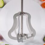 Supermom Handy Stainless Steel Charner - Back View by Nari Haat, Indian ethnic wear, women clothing, designer suit