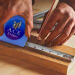 Measuring Tapes Covered with Metal Coating - Fabric Detail by Nari Haat, Indian ethnic wear, women clothing, designer...