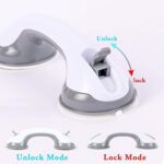 Suction Grab Bar Handle for Bathroom Safety (1 Pc) - Full Detail by Nari Haat, Indian ethnic wear, women clothing, de...