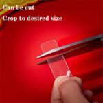 60-Piece (Approx) – Double-Sided Transparent Adhesive Stickers - Back View by Nari Haat, Indian ethnic wear, women ...