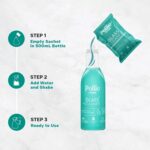 Pollic Kadam Concentrated Glass & Mirror Cleaner Refill Kit Reusable Spray Bottle - Neckline Detail by Nari Haat, Ind...