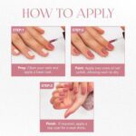 OG Beauty Lilac Love Gel Intense Nail Polish (1 Pc / 10 ML) - Fabric Detail by Nari Haat, Indian ethnic wear, women c...