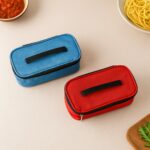 Premium Quality Insulated Lunch box Bag (1 Pc) - Closeup Embroidery by Nari Haat, Indian ethnic wear, women clothing,...