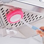 Long Handle Kitchen Dish Scrubber Brush (1 Pc) - Closeup Embroidery by Nari Haat, Indian ethnic wear, women clothing,...