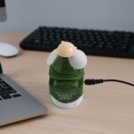 Manual Portable Handheld Post Fan - Neckline Detail by Nari Haat, Indian ethnic wear, women clothing, designer suit